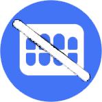 Полное отсутствие зубов